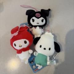 サンリオ ぬいぐるみマスコット 3点セットのサムネイル
