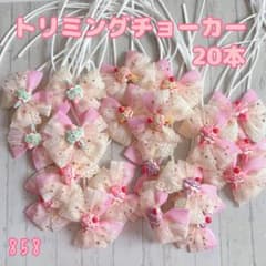 858』❤︎.*トリミングチョーカー 20本 - メルカリ