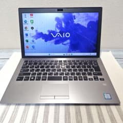シルバー】VAIO☘8世代i5☘8GB☘NVMe256GB - メルカリ