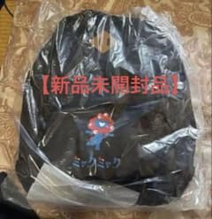 【新品未開封品】ミャクミャクキャラクター バッグ 黒のサムネイル