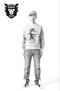 HUMAN MADE® BEAMS別注 ファレル・ウィリアムスデザインスウェット