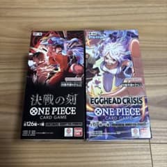 ワンピースカードBOX決戦の刻 エッグヘッドクライシス テープあり 