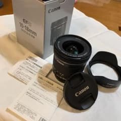 【値下】Canon EF-S10-18F4.5-5.6 IS STM フード付のサムネイル