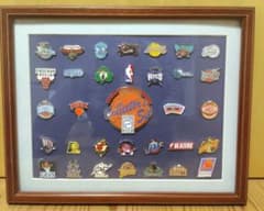 NBAチーム ピンバッジコレクション - メルカリ