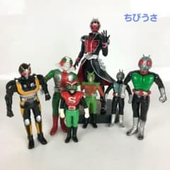 仮面ライダー フィギュア 7体セット 昭和 平成 ソフビ ウィザード V3 仮面ライダー フィギュア 7体セット 昭和 平成 ソフビ ウィザード V3