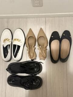 ZARA レディース シューズ4足セットのサムネイル
