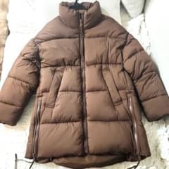 ZARA　Puffer coat ダウンコートのサムネイル
