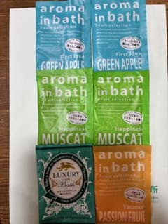 aroma in bath 入浴剤 6包セットのサムネイル
