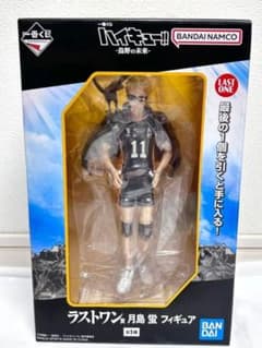 一番くじ ハイキュー ラストワン賞 月島蛍 フィギュア　烏野の未来　おまけつきのサムネイル