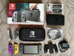 Nintendo Switch 本体セット 箱あり 付属品多数 すぐ遊べる - メルカリ