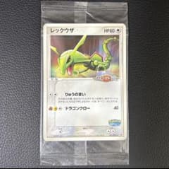 未開封 レックウザ ポケパーク プロモカード 041/PCG-P ポケモンカード