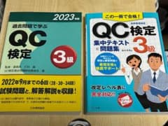 QC検定3級 過去問題集 2023年版・集中テキスト&問題集のサムネイル