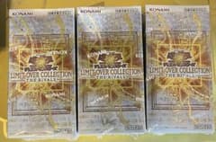 遊戯王リミットオーバーコレクション ライバルズ　3ボックス　シュリンク付き