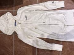 Burberry Blue Label ジップアップパーカー ホワイトのサムネイル
