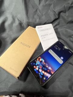 AQUOS wish3 ブラック本体+ケース+保護ガラスフィルム SIMフリーのサムネイル