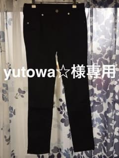 スキニーパンツ 黒のサムネイル