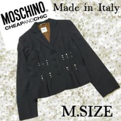 MOSCHINO CHEAP AND CHIC テーラードジャケット q22〚MOSCHINO CHEAP AND CHIC〛テーラードジャケット M - メルカリ