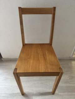 無印良品 タモ材 チェア - メルカリ