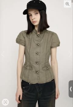 SLY 完売　WASHED FRENCH S／L MILITARY シャツ SLY 完売 WASHED FRENCH S／L MILITARY シャツ - メルカリ
