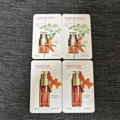 CLARINS ダブルセーラム サンプル 4点セット - メルカリ