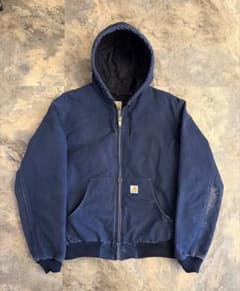 Carhartt カーハート アクティブジャケット L ネイビーフェード裏地 