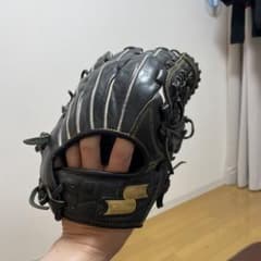 SSK 軟式グローブ　ブラック　レザーのサムネイル