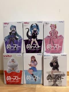 ぬ〜スト　６個セット フリュー ぬーどるストッパーフィギュア 6体セット - メルカリ