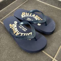 BILLABONG ビーチサンダル ネイビー キッズ　20cmぐらいのサムネイル