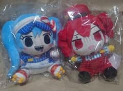 メズマライザー channel&サツキ 初音ミク 重音テト ぬいぐるみ セット メズマライザー サツキch 重音テト 初音ミク ぬいぐるみセット