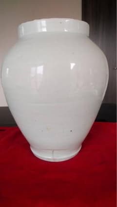 古伊万里白磁壷　古陶磁　アンティーク　花器　骨董　波佐見　瀬戸　検.李朝白洲正子 白磁壺 古伊万里 アンティーク 李朝 古美術 古道具 花器 - メルカリ
