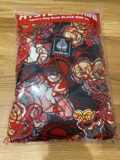 【新品】HYSTERIC MINI トートバッグ 黒　ステッカー付のサムネイル
