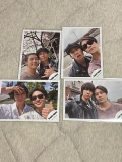 Travis Japan 中村海人 松田元太 公式写真LAオフショット4枚セットのサムネイル