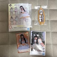川本笑瑠 アクリルスタンド 一番くじ D賞 ＆ ラバーチャーム　& ステッカーのサムネイル