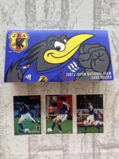 希少　カルビー 2002年 日本代表カードホルダーCalbeeのサムネイル