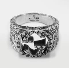 19号 GUCCI インターロッキングG リング シルバーのサムネイル