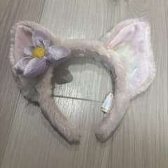 ディズニー カチューシャ ピンク ファー 花付きのサムネイル