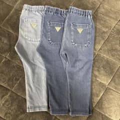 【90】BREEZE ダイスキパンツ デニム 3枚セットのサムネイル