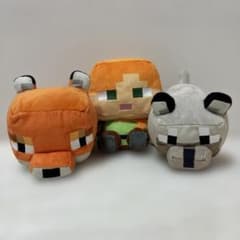 マインクラフト ぬいぐるみ 3種セット - メルカリ