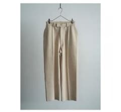 Olde H&Daughter BOILED WOOL SLACKS ベージュ - メルカリ