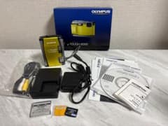 希少フルセット OLYMPUS μ Tough-6000 イエロー 動作確認済み 希少フルセット】 OLYMPUS μ Tough-6000 イエロー 動作OK - メルカリ