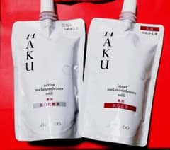 HAKU 資生堂  
美白化粧水と乳液　つめかえ用
100mlのサムネイル