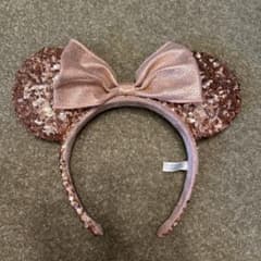 東京ディズニーリゾート スパンコール カチューシャ ローズゴールドのサムネイル