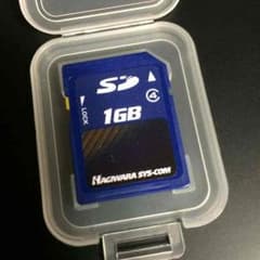 SDカード 1GB ケース付きのサムネイル