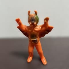 東映刻印 仮面ライダー怪人 ミニソフビ 蜘蛛男 当時物 - メルカリ