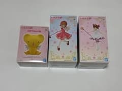 カードキャプターさくら フィギュアセット 3体