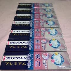 ⭐️クリアクリーン プレミアム美白 100g 7本セット⭐️のサムネイル