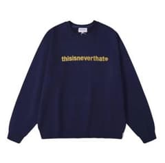 蜜*星様 thisisneverthat ロゴスウェット ネイビー XL（1回着のサムネイル