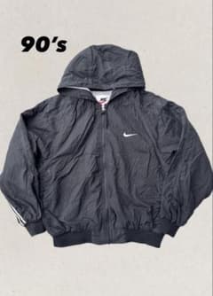 90's NIKE ショート丈ナイロンジャケットのサムネイル