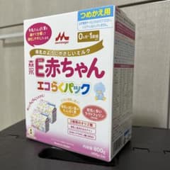 【絵本引換40ポイント付き】森永 E赤ちゃん エコらくパック 詰め替え用 1箱のサムネイル
