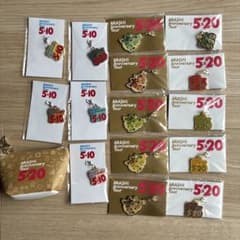 嵐 ARASHI 5x10 5x20 限定チャーム　グッズ　セットのサムネイル